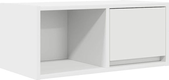 Έπιπλο Τηλεόρασης Λευκό Μ120xΠ31xΥ25.5cm