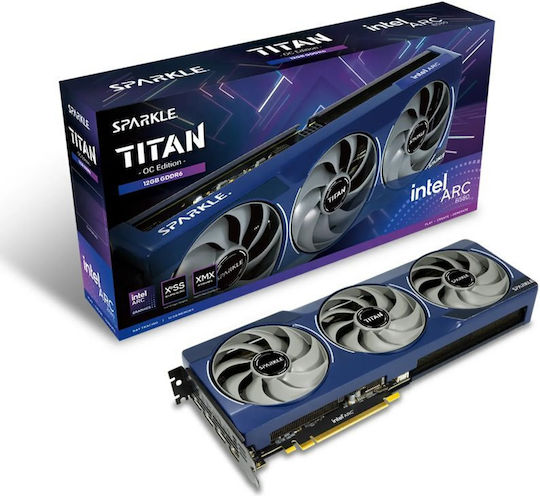 Sparkle ARC B580 12GB GDDR6 Titan OC Sparkle Graphics Card (SB580T-12GOC)