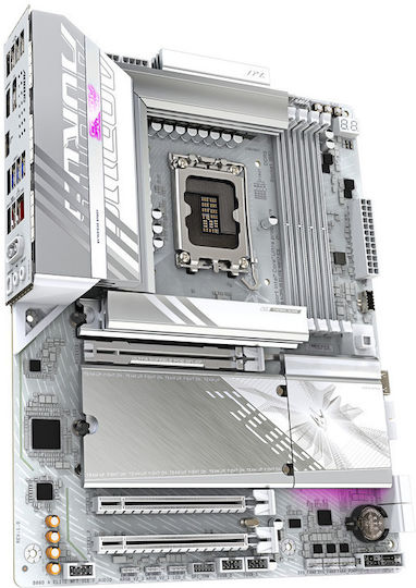 Gigabyte B860 Aorus Elite WIFI7 Ice Motherboard ATX με Intel 1851 Socket
