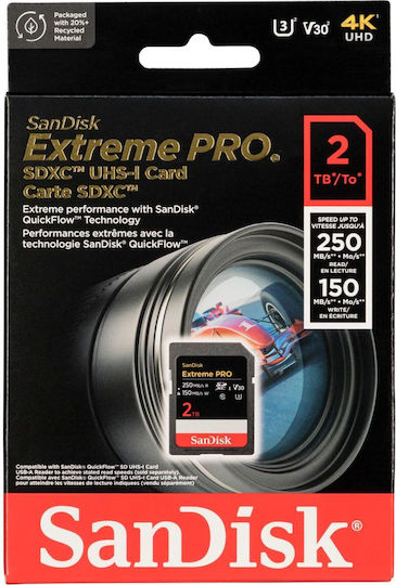 Sandisk SDXC 2TB Class 10