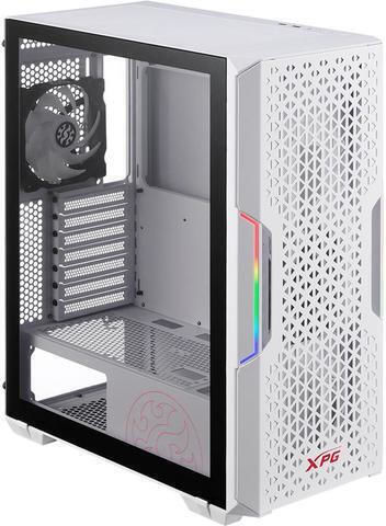 Adata XPG Starker Air Gaming Middle Tower Carcasă Calculator cu Fereastră Laterală și Iluminare RGB Alb