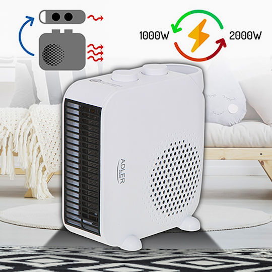 Adler Вентилаторен нагревател Стая За под 2000W