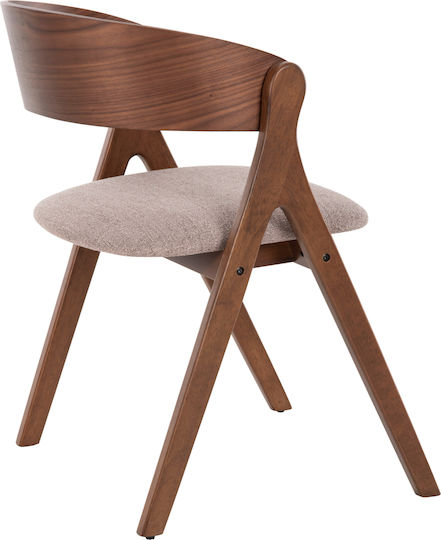 Nekker Председки Трапезария Walnut-beige 1бр 56x55x78бр