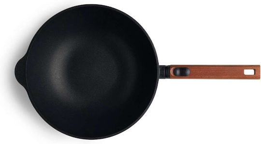 Woll Wok din Aluminiu Turnat cu Strat Antiaderent 28cm