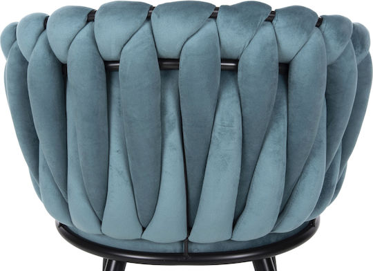 Luanda Stühle Speisesaal Turquoise 1Stück 62x54x79cm