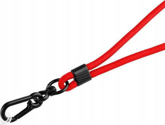 Fixed Universal Neck Strap for Mobile Phones Red