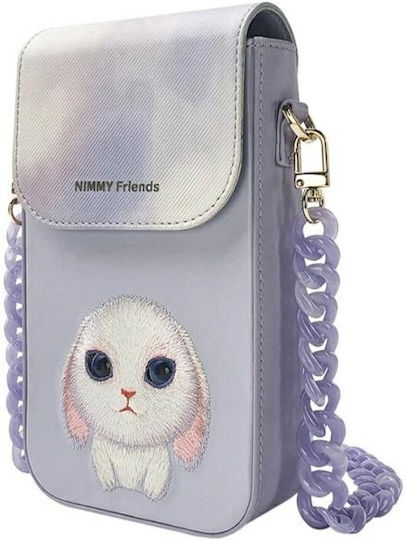 Nimmy Handytasche Lila Großäugiges Haustier 2.0 Hase