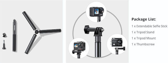 Akaso Selfie Stick for Akaso / GoPro / DJI / SJCam Max