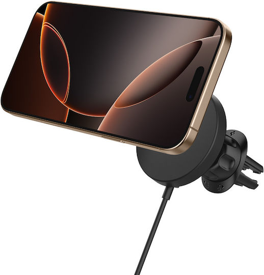 Spigen SGP OneTap Pro 4 Qi2 Car Mobile Mount with Magnet and Wireless Charging MagSafe Black