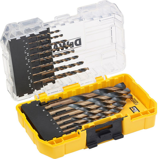 Dewalt Set of 23 Diamond Drills HSS for Metal