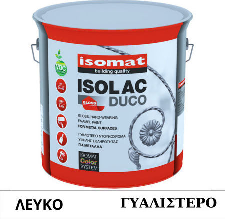 Isomat Culoarea lacului DUCO 0.75lt Alb Strălucitor