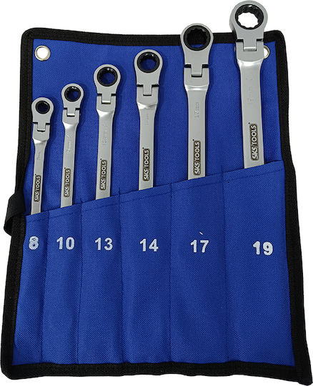 SKS Tools Set Germano-polygon cu Dimensiune de la 8mm până la 19mm 6buc