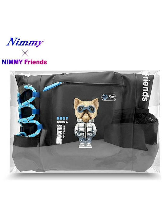 Nimmy Τσάντα Πλάτης για Laptop σε Μαύρο χρώμα