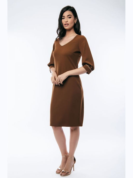 BelleFille Dress All Day Brown