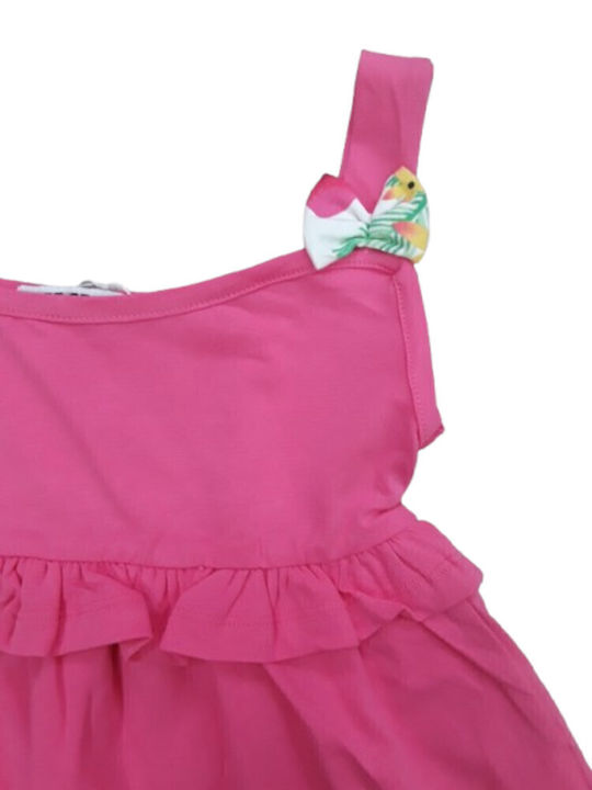 Εβίτα Παιδικό Σετ με Σορτς Pink 2τμχ