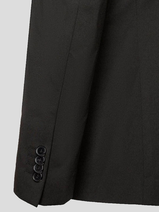 Flash Men's Suit Jacket Black