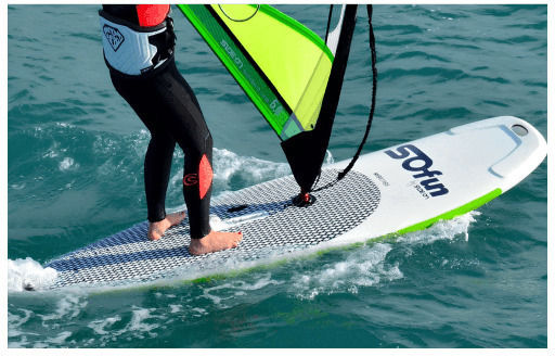 Side-on Σανίδα Windsurf Hybrid Tomo 195l Sideon