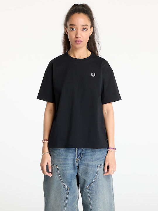 Damen T-Shirt Schwarz