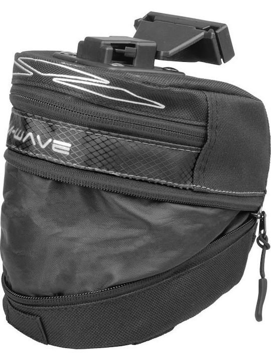 M-Wave Reflex Tilburg M Clip Bicycle Saddle Bag Black 122357