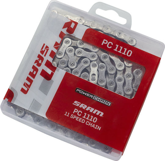 Sram PC1110 Αλυσίδα Ποδηλάτου 114L Ασημί