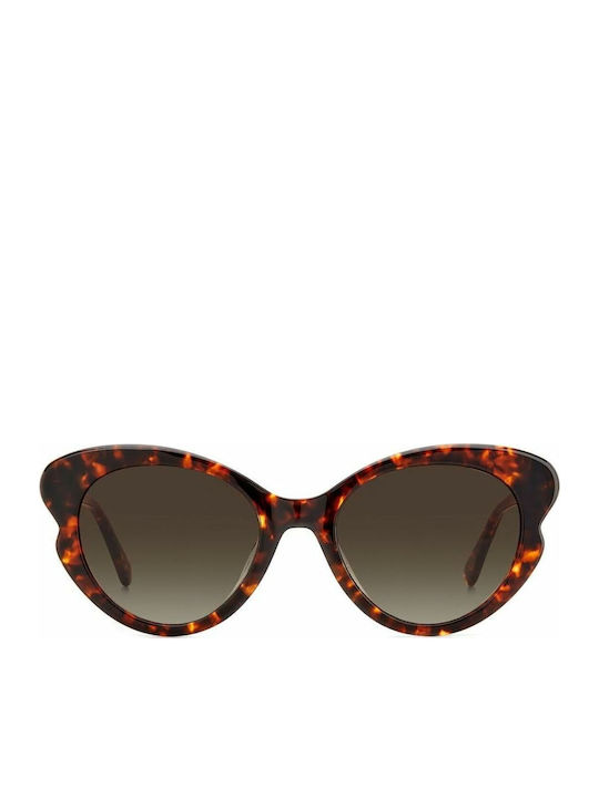 Kate Spade Sunglasses Brown with Acetate Frame & Brown Lens