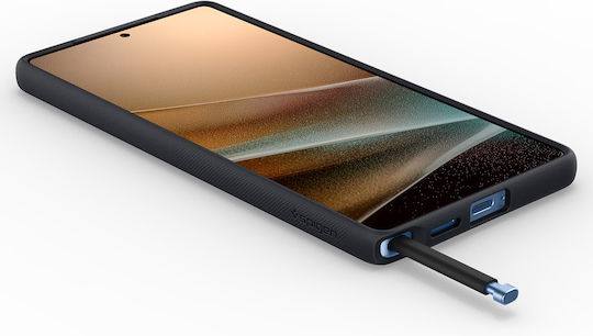 Spigen Nano Pop (MagFit) Back Cover Σιλικόνης 0.3mm Black Sesame (Galaxy S25 Ultra)