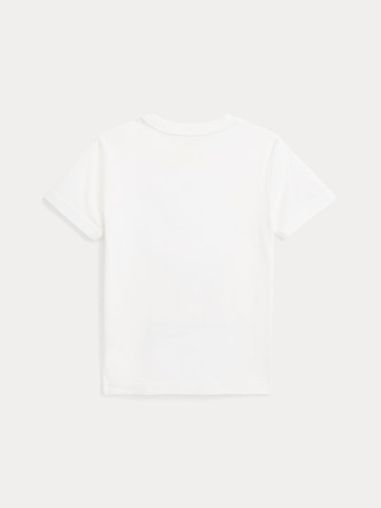 Ralph Lauren Παιδικό T-shirt Paper White