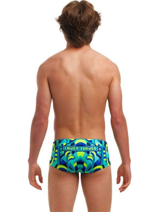 Funky Trunks Boys' Kinder Badeanzug Badeslips Mehrfarbig