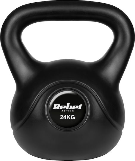 24 Kg Bituminous Kettlebell Rebel Active