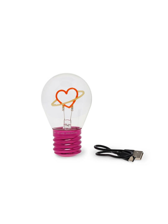Legami Milano Διακοσμητικό Φωτιστικό LED Καρδιά 10.3x6.8εκ.