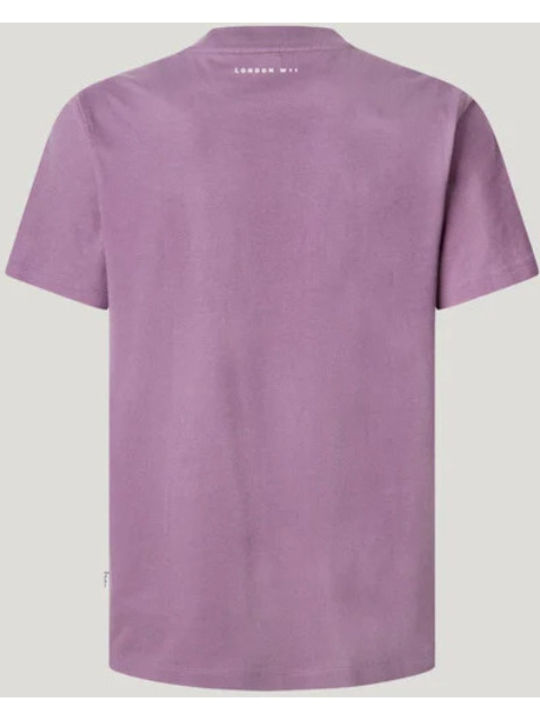 Dale T-shirt Aubergine Purple