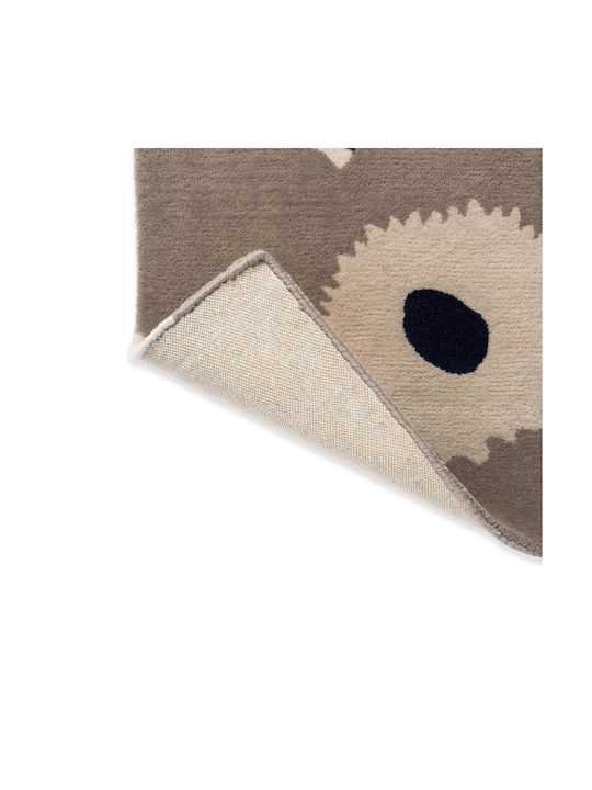 Marimekko Unikko Lucrat manual Covor Rectangular Greige