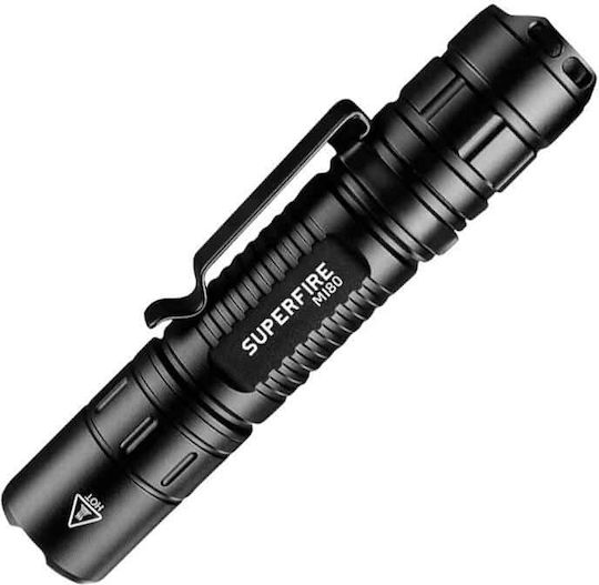 Superfire Rechargeable Flashlight LED IP44