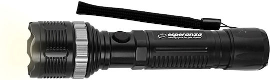 Esperanza Taschenlampe LED mit maximaler Helligkeit 75lm Schwarz