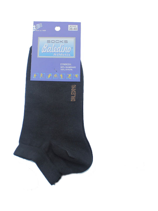 Baledino Socks Solid Color Socks Black