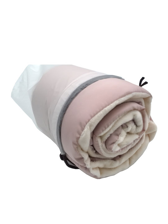Γυναικείο Fleece Κασκόλ Λαιμός Ροζ