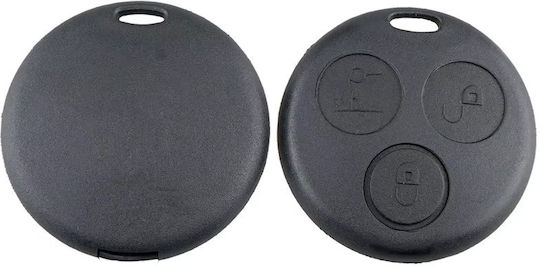 Key Case 3 Buttons Smart Fortwo 450 Forfour 451 Roadster City Coupe Cabrio 199