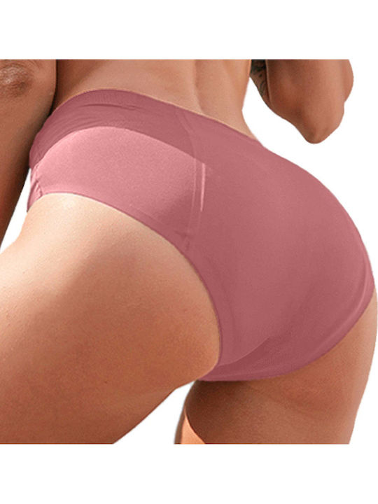 Menstrual Underwear Sealed Seams Pink
