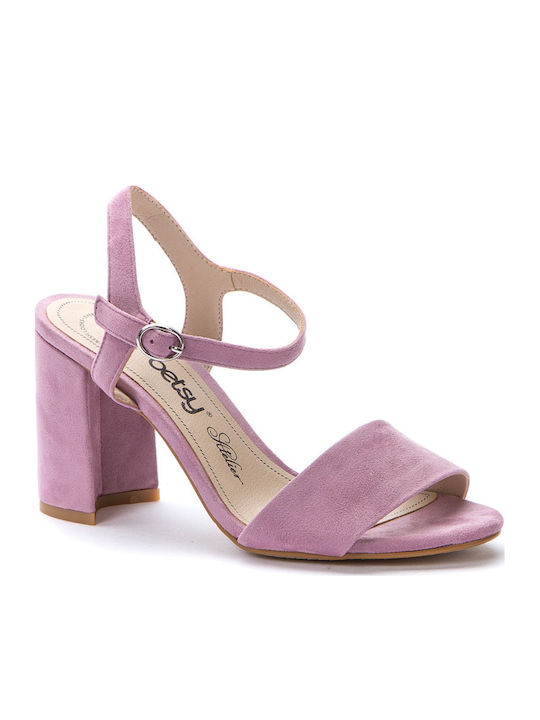 Sandalen Lila