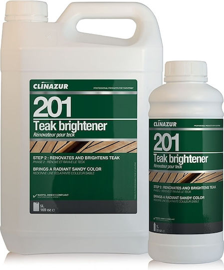 Clin Azur 201 Teak Finish Cleaner 1l 42686