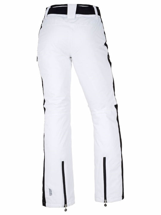 Kilpi JL0194KI-WHT Women's Trousers for Ski & Snowboard White