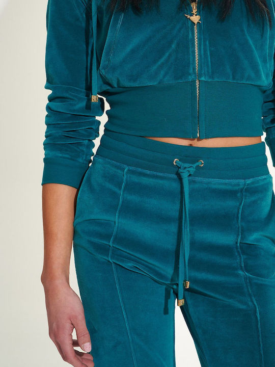 SugarFree Sweatpants Velvet Blue