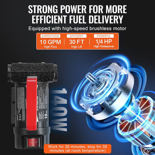 Vevor Антлия Преливане на масло за Скъф Automatic 12V