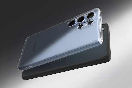 Spigen Ultra Hybrid Back Cover Silicone / Plastic 1.2mm Black (Galaxy S25 Ultra)