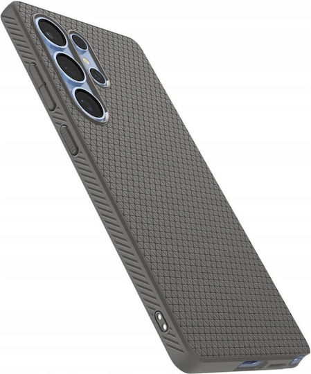 Spigen Liquid Air Umschlag Rückseite Silikon 0.3mm Wasserdicht Marble Grey (Galaxy S25 Ultra,Samsung S25 Ultra)