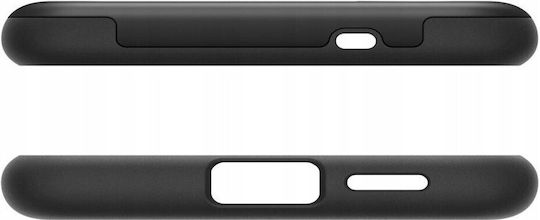 Spigen Slim Armor Back Cover Silicon / Plastic 2mm Negru (Galaxy S25)