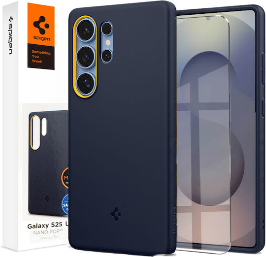 Spigen Nano Pop Back Cover Silicone 0.3mm Navy Blue (Galaxy S25 Ultra)