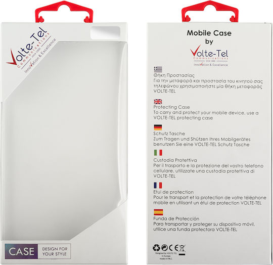 Volte-Tel Slimcolor Air Задна корица Силикон 2мм Прозрачен (Galaxy S25+)