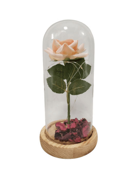 Zhtrade Dekorative Lampe Unendliche Rose Orange