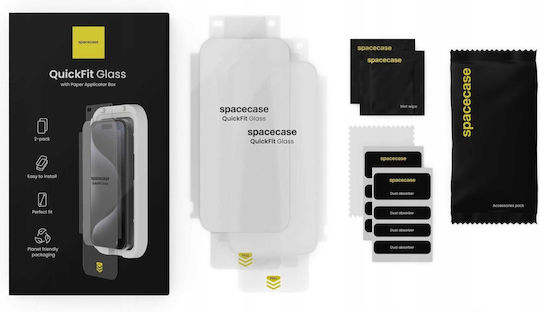 Spacecase Tempered Glass 2buc (iPhone 14 Pro Max)